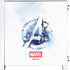 Marvel Avengers Blue Logo Corsair 4000D Tempered Glass Mid-Tower ATX Case Skin