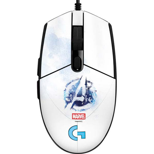 Marvel Avengers Blue Logo G203 Prodigy RGB Wired Gaming Mouse Skin
