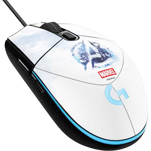 Marvel Avengers Blue Logo G203 Prodigy RGB Wired Gaming Mouse Skin