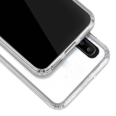 Marvel Avengers Blue Logo Galaxy A20 Clear Case
