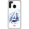 Marvel Avengers Blue Logo Galaxy A21 Clear Case