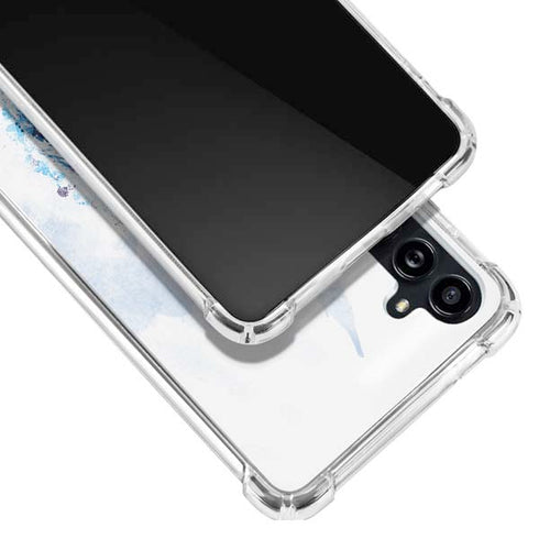 Marvel Avengers Blue Logo Galaxy A54 5G Clear Case
