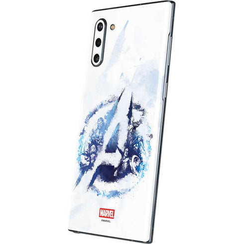 Marvel Avengers Blue Logo Galaxy Note 10 Skin