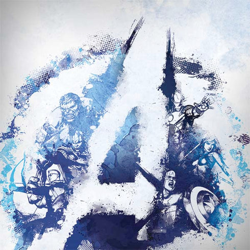 Marvel Avengers Blue Logo Galaxy Note 8 Skin