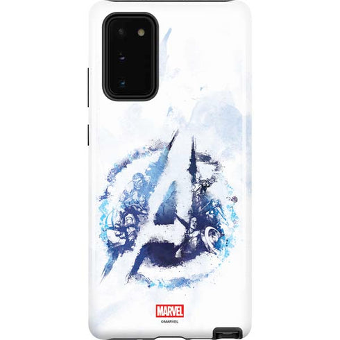Marvel Avengers Blue Logo Galaxy Note20 5G Pro Case