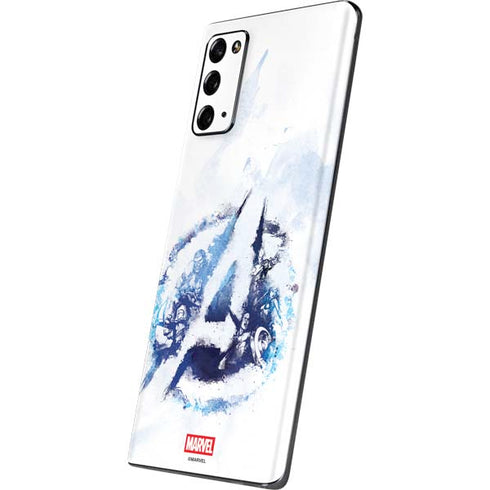 Marvel Avengers Blue Logo Galaxy Note20 5G Skin