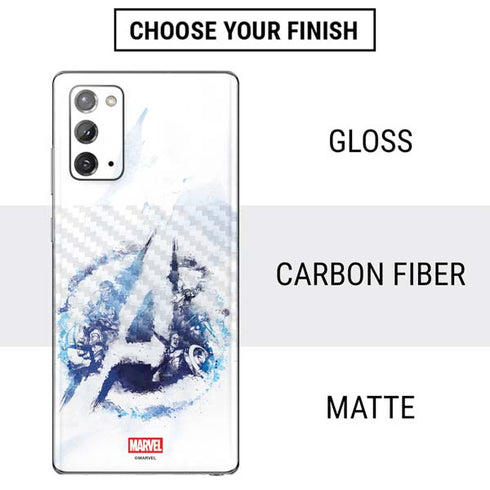 Marvel Avengers Blue Logo Galaxy Note20 5G Skin