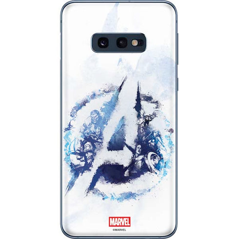 Marvel Avengers Blue Logo Galaxy S10e Skin