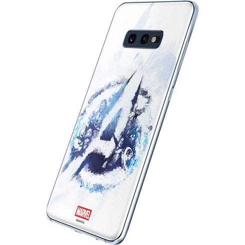Marvel Avengers Blue Logo Galaxy S10e Skin