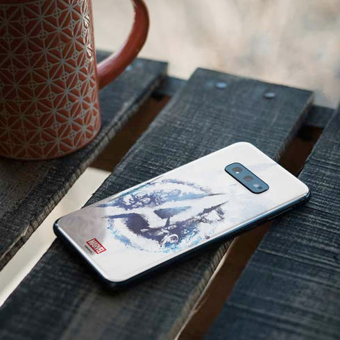 Marvel Avengers Blue Logo Galaxy S10e Skin