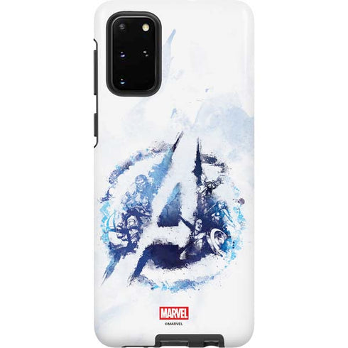 Marvel Avengers Blue Logo Galaxy S20 Plus Pro Case