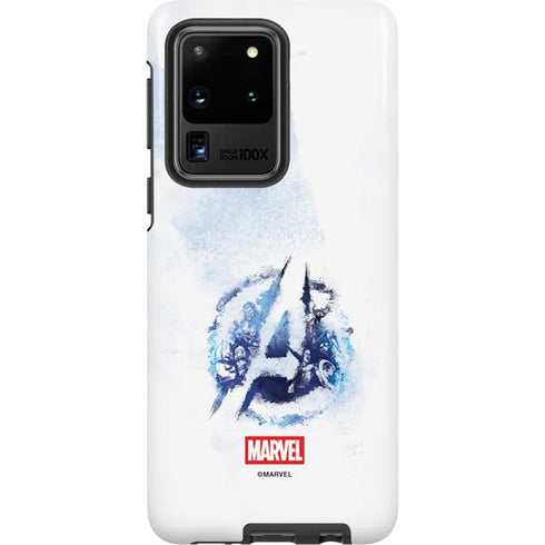 Marvel Avengers Blue Logo Galaxy S20 Ultra 5G Pro Case