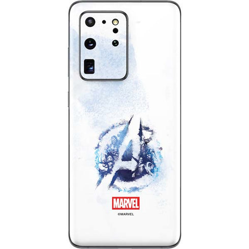 Marvel Avengers Blue Logo Galaxy S20 Ultra 5G Skin