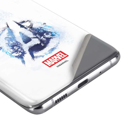 Marvel Avengers Blue Logo Galaxy S20 Ultra 5G Skin