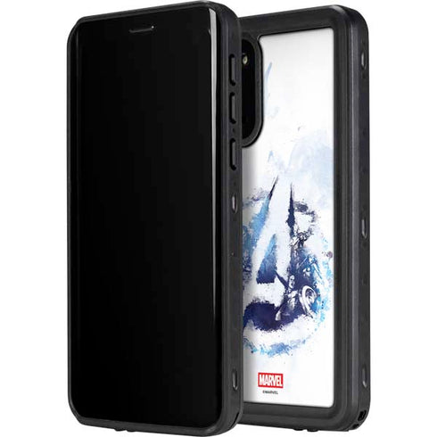 Marvel Avengers Blue Logo Galaxy S20 Waterproof Case