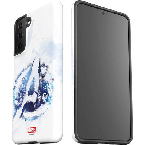 Marvel Avengers Blue Logo Galaxy S21 FE Pro Case