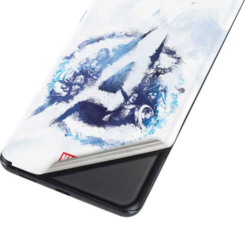 Marvel Avengers Blue Logo Galaxy S21 Plus 5G Skin