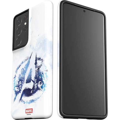 Marvel Avengers Blue Logo Galaxy S21 Ultra 5G Pro Case