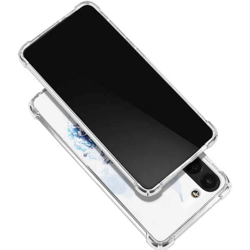 Marvel Avengers Blue Logo Galaxy S23 Clear Case