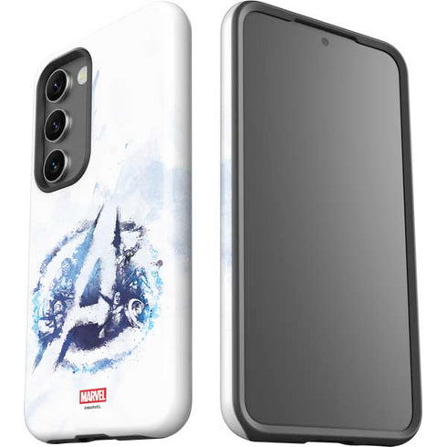 Marvel Avengers Blue Logo Galaxy S23 Pro Case