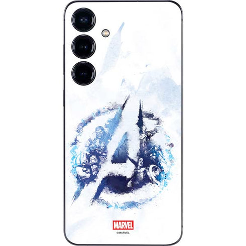 Marvel Avengers Blue Logo Galaxy S24 Skin
