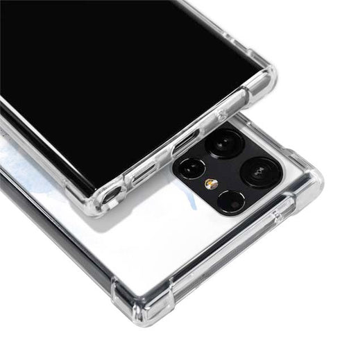 Marvel Avengers Blue Logo Galaxy S24 Ultra Clear Case