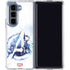 Marvel Avengers Blue Logo Galaxy Z Fold5 5G Clear Case