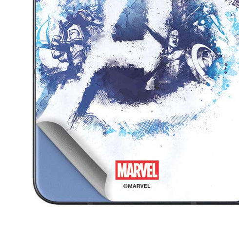 Marvel Avengers Blue Logo Galaxy Z Fold5 5G Skin