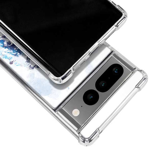 Marvel Avengers Blue Logo Google Pixel 7 Pro Clear Case