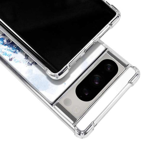 Marvel Avengers Blue Logo Google Pixel 8 Pro Clear Case