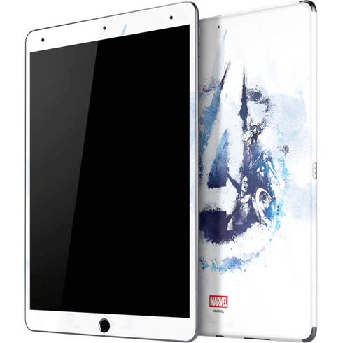 Marvel Avengers Blue Logo iPad Skins