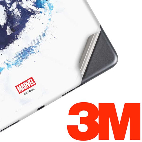 Marvel Avengers Blue Logo iPad Skins