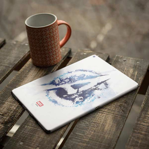 Marvel Avengers Blue Logo iPad Skins