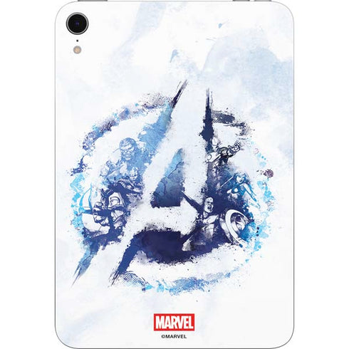 Marvel Avengers Blue Logo Apple iPad Mini Skin