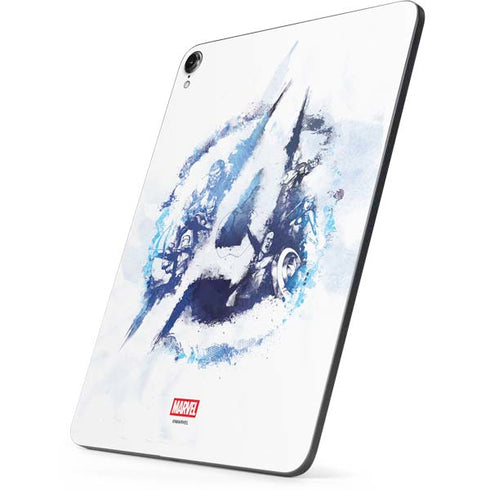 Marvel Avengers Blue Logo Apple iPad Pro Skin