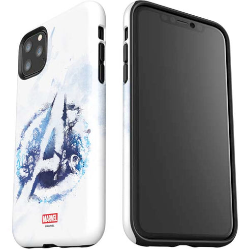 Marvel Avengers Blue Logo iPhone 11 Pro Max Impact Case