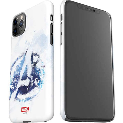 Marvel Avengers Blue Logo iPhone 11 Pro Max Lite Case