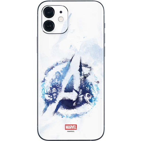 Marvel Avengers Blue Logo iPhone 12 Mini Skin