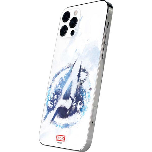 Marvel Avengers Blue Logo iPhone 12 Pro Max Skin