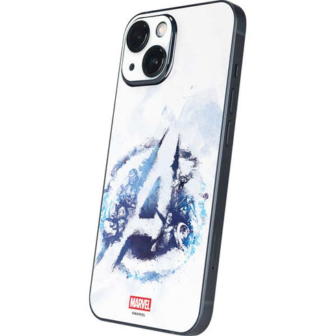 Marvel Avengers Blue Logo iPhone 13 Mini Skin