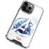 Marvel Avengers Blue Logo iPhone 14 Pro Clear Case