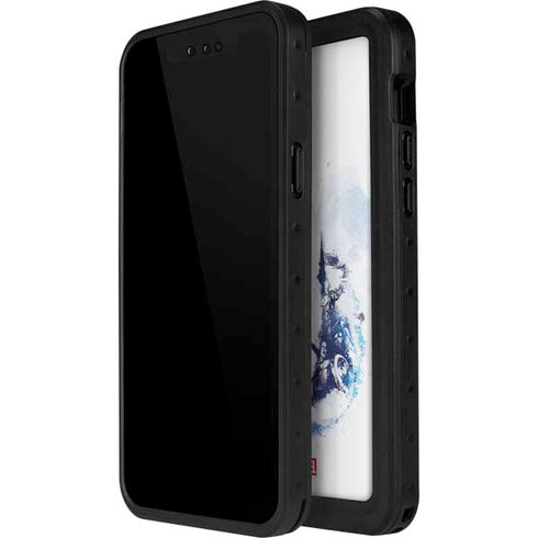 Marvel Avengers Blue Logo iPhone 14 Pro Max Waterproof Case