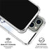 Marvel Avengers Blue Logo iPhone 15 Pro Clear Case