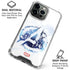 Marvel Avengers Blue Logo iPhone 15 Pro Clear Case