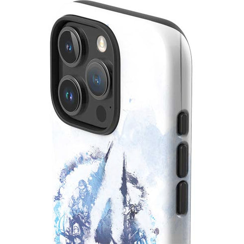 Marvel Avengers Blue Logo iPhone 16 Pro Impact Case