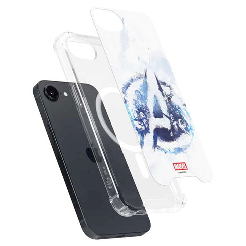 Marvel Avengers Blue Logo iPhone 16e MagSafe Case