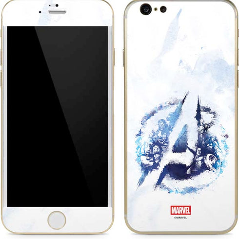 Marvel Avengers Blue Logo iPhone 6/6s Skin