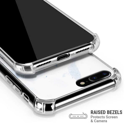 Marvel Avengers Blue Logo iPhone 7/8 Plus Clear Case
