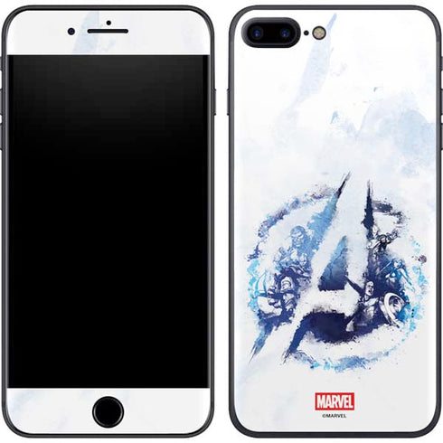 Marvel Avengers Blue Logo iPhone 7 Plus Skin