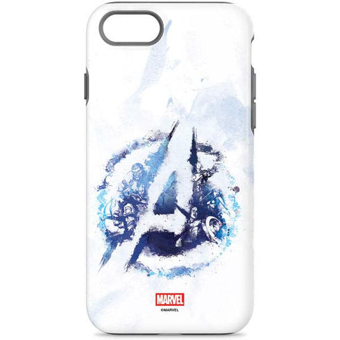 Marvel Avengers Blue Logo iPhone 7 Pro Case